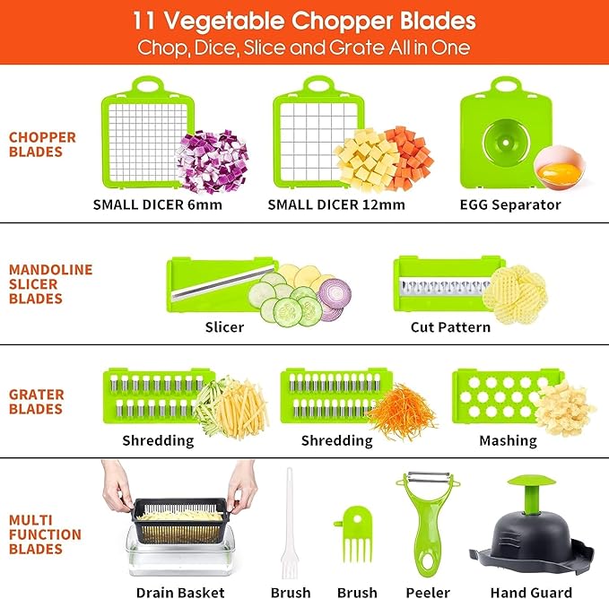16 In 1 Multifunctional Vegetable Chopper - Image 3