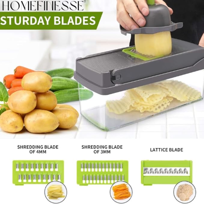 16 In 1 Multifunctional Vegetable Chopper - Image 2